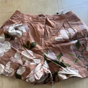 Express  Floral High Waist Women's Shorts